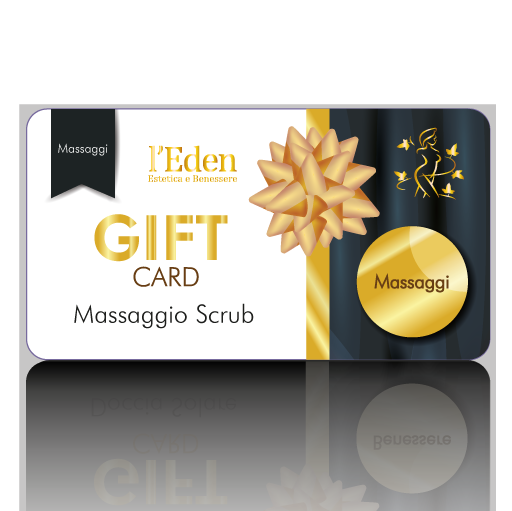 l'Eden Estetica e Benessere Gift Card Massaggio Scrub